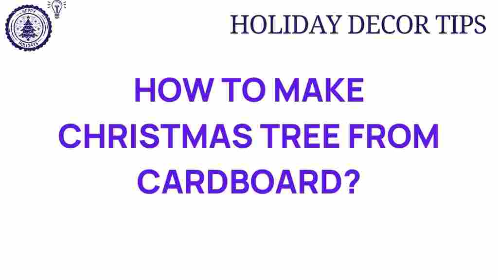 crafting-christmas-tree-cardboard