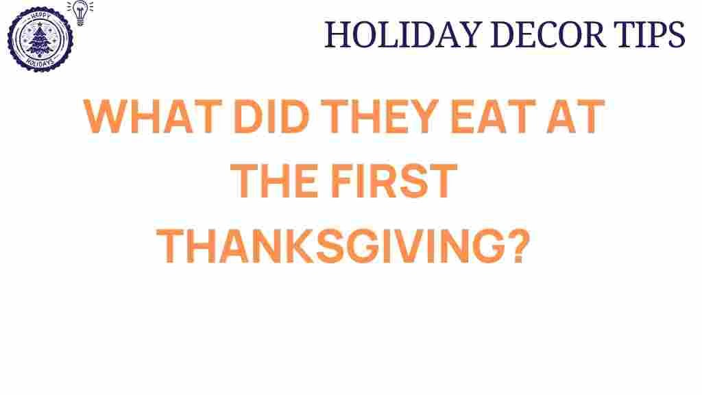first-thanksgiving-food-secrets